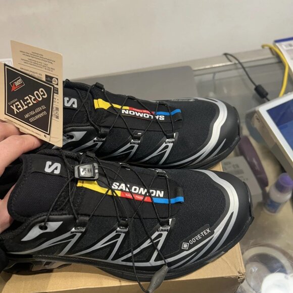 Salomon XT-6 Gore-tex Black and Silver main image 5